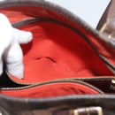 LOUIS VUITTON Damier Ebene Marais Shoulder Bag N42240 LV Auth 135542-22