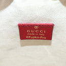 GUCCI Micro GG Supreme Doraemon Collaboration Bag PVC Beige 647801 Auth 135552SAM-18