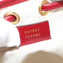 GUCCI Micro GG Supreme Doraemon Collaboration Bag PVC Beige 647801 Auth 135552SAM-12