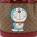 GUCCI Micro GG Supreme Doraemon Collaboration Bag PVC Beige 647801 Auth 135552A-2