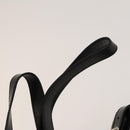 GUCCI Bamboo Backpack Enamel Black Silver 003 2034 0030 Auth 135553-15