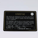 CHANEL Wild Stitch Hand Bag Leather Silver tone CC Auth 135561-14