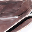 FENDI Zucca Canvas Shoulder Bag Black Brown Auth 135567-18