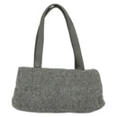 BOTTEGA VENETA Hand Bag Leather Gray Auth 135568-2