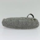 BOTTEGA VENETA Hand Bag Leather Gray Auth 135568-5