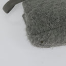 BOTTEGA VENETA Hand Bag Leather Gray Auth 135568-15