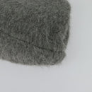 BOTTEGA VENETA Hand Bag Leather Gray Auth 135568-16