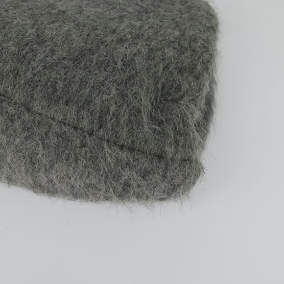 BOTTEGA VENETA Hand Bag Leather Gray Auth 135568