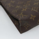 LOUIS VUITTON Monogram Poche Toilette 19 Pouch M47544 LV Auth 135578-16