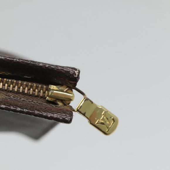 LOUIS VUITTON Monogram Poche Toilette 19 Pouch M47544 LV Auth 135578