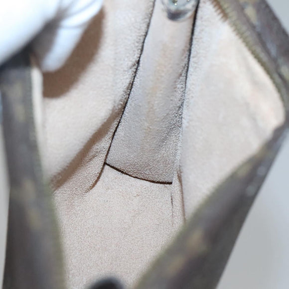 LOUIS VUITTON Monogram Poche Toilette 19 Pouch M47544 LV Auth 135578