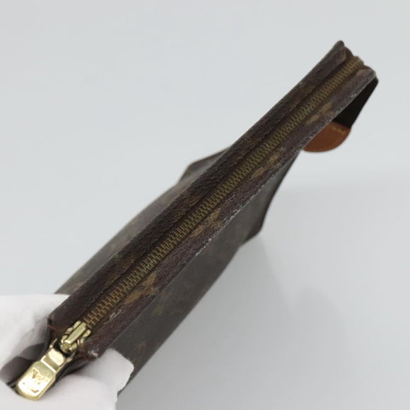 LOUIS VUITTON Monogram Poche Toilette 19 Pouch M47544 LV Auth 135578