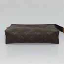 LOUIS VUITTON Monogram Poche Toilette 19 Pouch M47544 LV Auth 135578-6