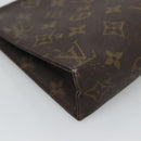 LOUIS VUITTON Monogram Poche Toilette 19 Pouch M47544 LV Auth 135578-14