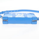 LOUIS VUITTON Monogram Clouds Soft Trunk Wallet Bag Blue M45432 LV Auth 135581A-10