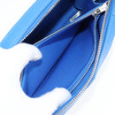 LOUIS VUITTON Monogram Clouds Soft Trunk Wallet Bag Blue M45432 LV Auth 135581A-21