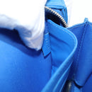 LOUIS VUITTON Monogram Clouds Soft Trunk Wallet Bag Blue M45432 LV Auth 135581A-22