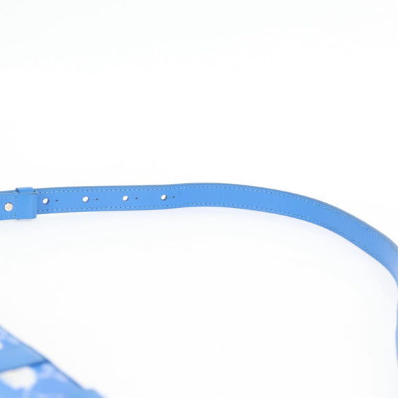 LOUIS VUITTON Monogram Clouds Soft Trunk Wallet Bag Blue M45432 LV Auth 135581A