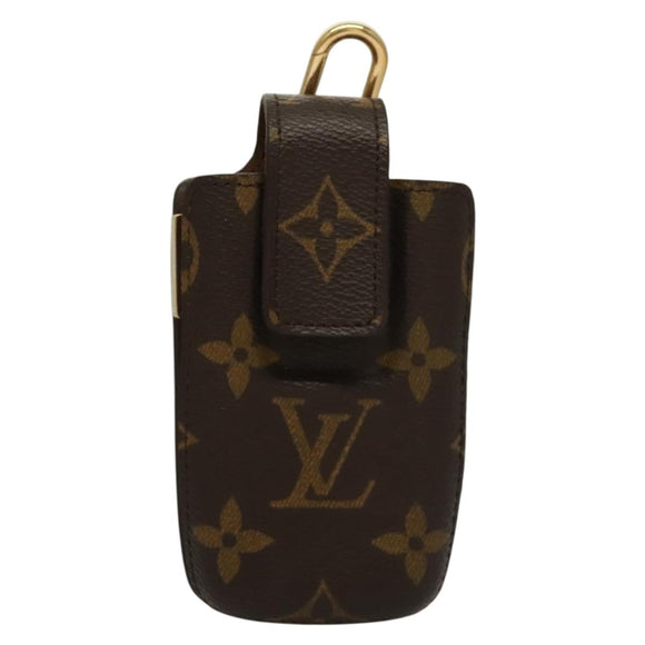 LOUIS VUITTON Monogram Etui Telephone International Cell M63064 LV Auth 135583