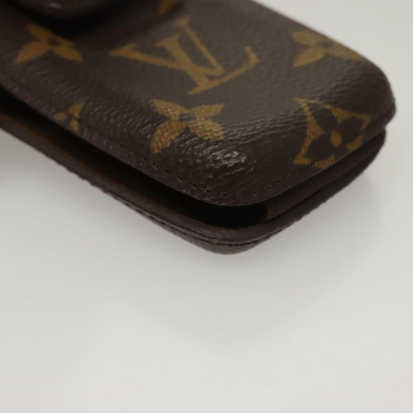 LOUIS VUITTON Monogram Etui Telephone International Cell M63064 LV Auth 135583