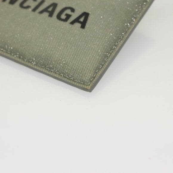 BALENCIAGA Neck Pouch Canvas Gray 594548 Auth 135584