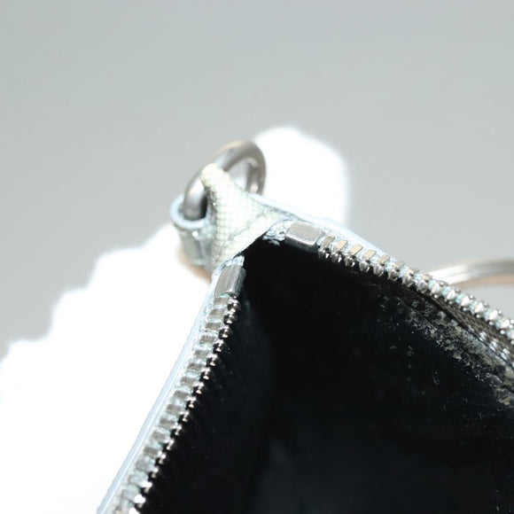 BALENCIAGA Neck Pouch Canvas Gray 594548 Auth 135584