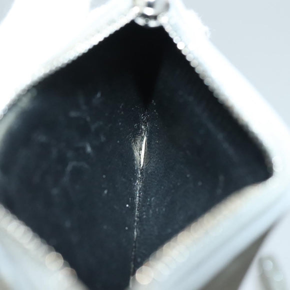 BALENCIAGA Neck Pouch Canvas Gray 594548 Auth 135584