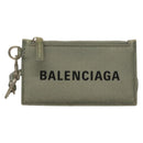 BALENCIAGA Neck Pouch Canvas Gray 594548 Auth 135584-2