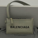 BALENCIAGA Halsbeutel Canvas Grau 594548 Auth 135584-12