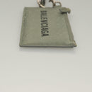 BALENCIAGA Neck Pouch Canvas Gray 594548 Auth 135584-4