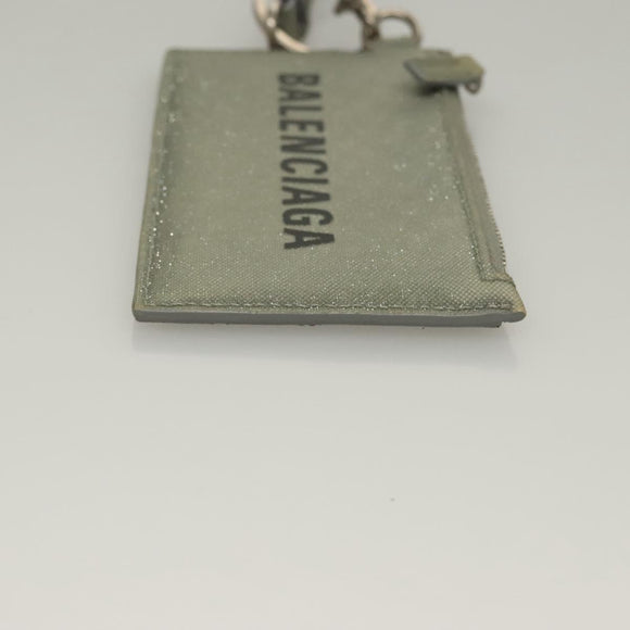 BALENCIAGA Halsbeutel Canvas Grau 594548 Auth 135584