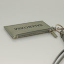 BALENCIAGA Neck Pouch Canvas Gray 594548 Auth 135584-6