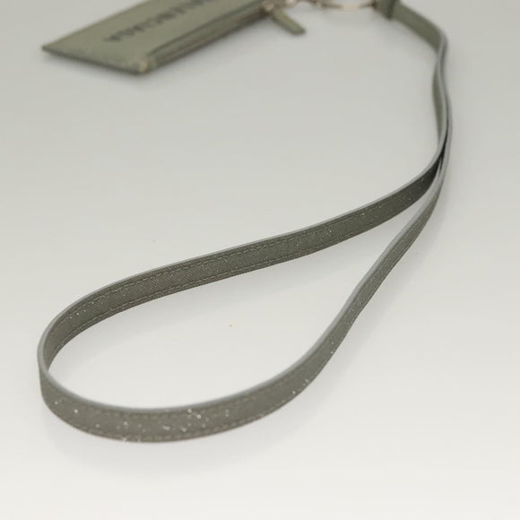 BALENCIAGA Neck Pouch Canvas Gray 594548 Auth 135584