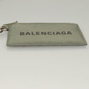 BALENCIAGA Neck Pouch Canvas Gray 594548 Auth 135584-9