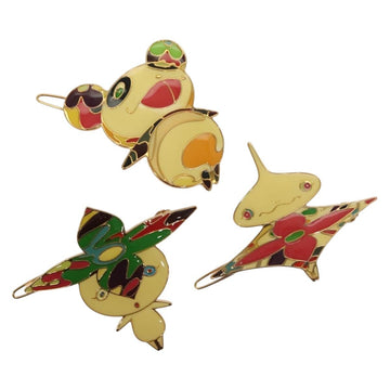 LOUIS VUITTON Characters Baretta metal White M92595 LV Auth 135585