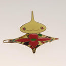 LOUIS VUITTON Characters Baretta metal White M92595 LV Auth 135585-5