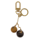 LOUIS VUITTON Porte Cles Jack & Lucy Key Holder White Orange M65377 Auth 135589-3