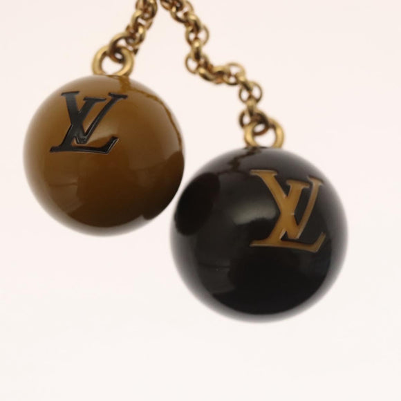LOUIS VUITTON Porte Cles Jack & Lucy Key Holder White Orange M65377 Auth 135589
