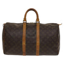 LOUIS VUITTON Monogram Keepall 45 Boston Bag M41428 LV Auth 135596-13