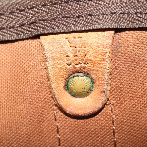 LOUIS VUITTON Monogram Keepall 45 Boston Bag M41428 LV Auth 135596