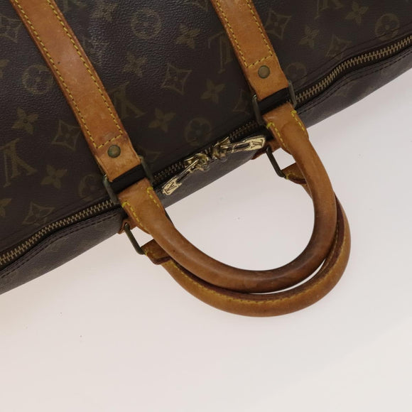 LOUIS VUITTON Monogram Keepall 45 Boston Bag M41428 LV Auth 135596
