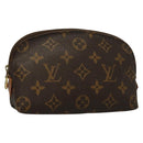 LOUIS VUITTON Monogram Pochette Cosmetic PM Pouch M43998 LV Auth 135599-1