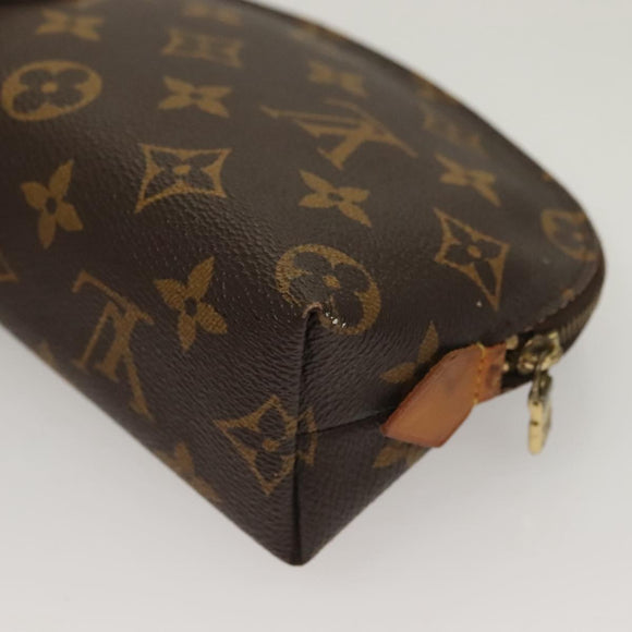 LOUIS VUITTON Monogram Pochette Cosmetic PM Pouch M43998 LV Auth 135599