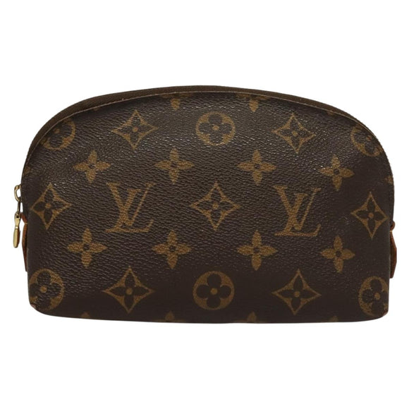 LOUIS VUITTON Monogram Pochette Cosmetic PM Pouch M43998 LV Auth 135599