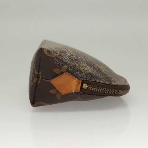 LOUIS VUITTON Monogram Pochette Cosmetic PM Pouch M43998 LV Auth 135599