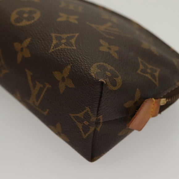 LOUIS VUITTON Monogram Pochette Cosmetic PM Pouch M43998 LV Auth 135599
