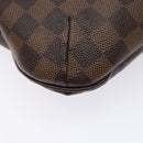 LOUIS VUITTON Damier Ebene Bloomsbury PM Shoulder Bag N42251 LV Auth 135600-15