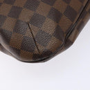 LOUIS VUITTON Damier Ebene Bloomsbury PM Shoulder Bag N42251 LV Auth 135600-17