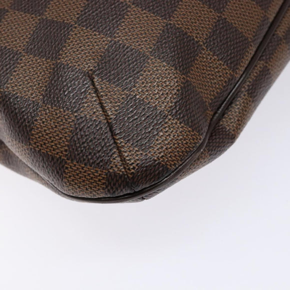 LOUIS VUITTON Damier Ebene Bloomsbury PM Shoulder Bag N42251 LV Auth 135600