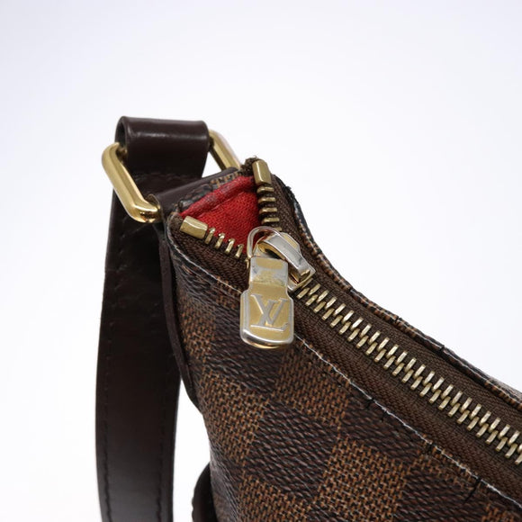 LOUIS VUITTON Damier Ebene Bloomsbury PM Shoulder Bag N42251 LV Auth 135600